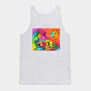 Tropical Goddess Tank Top